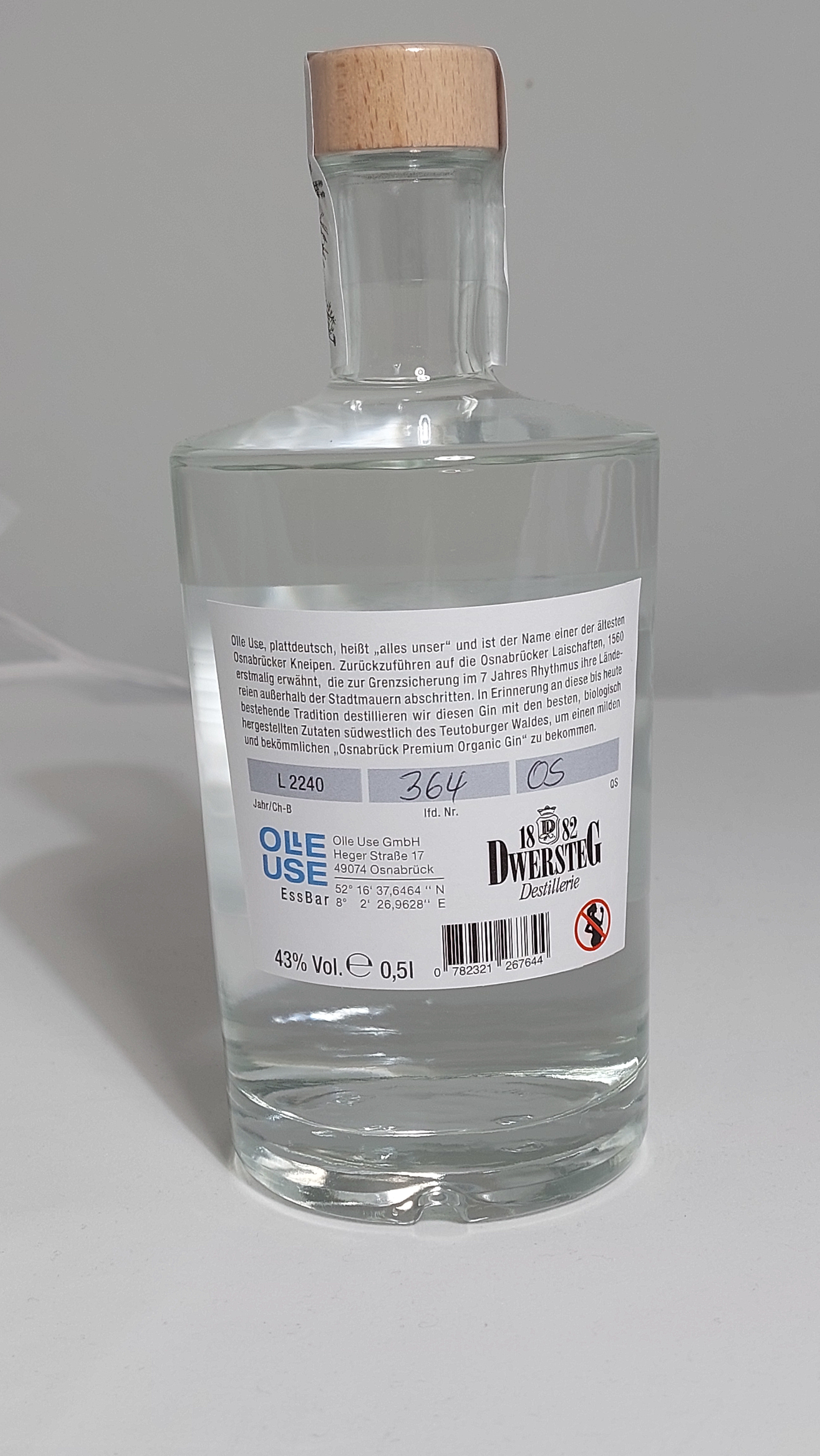 Spirituose: Use Gin